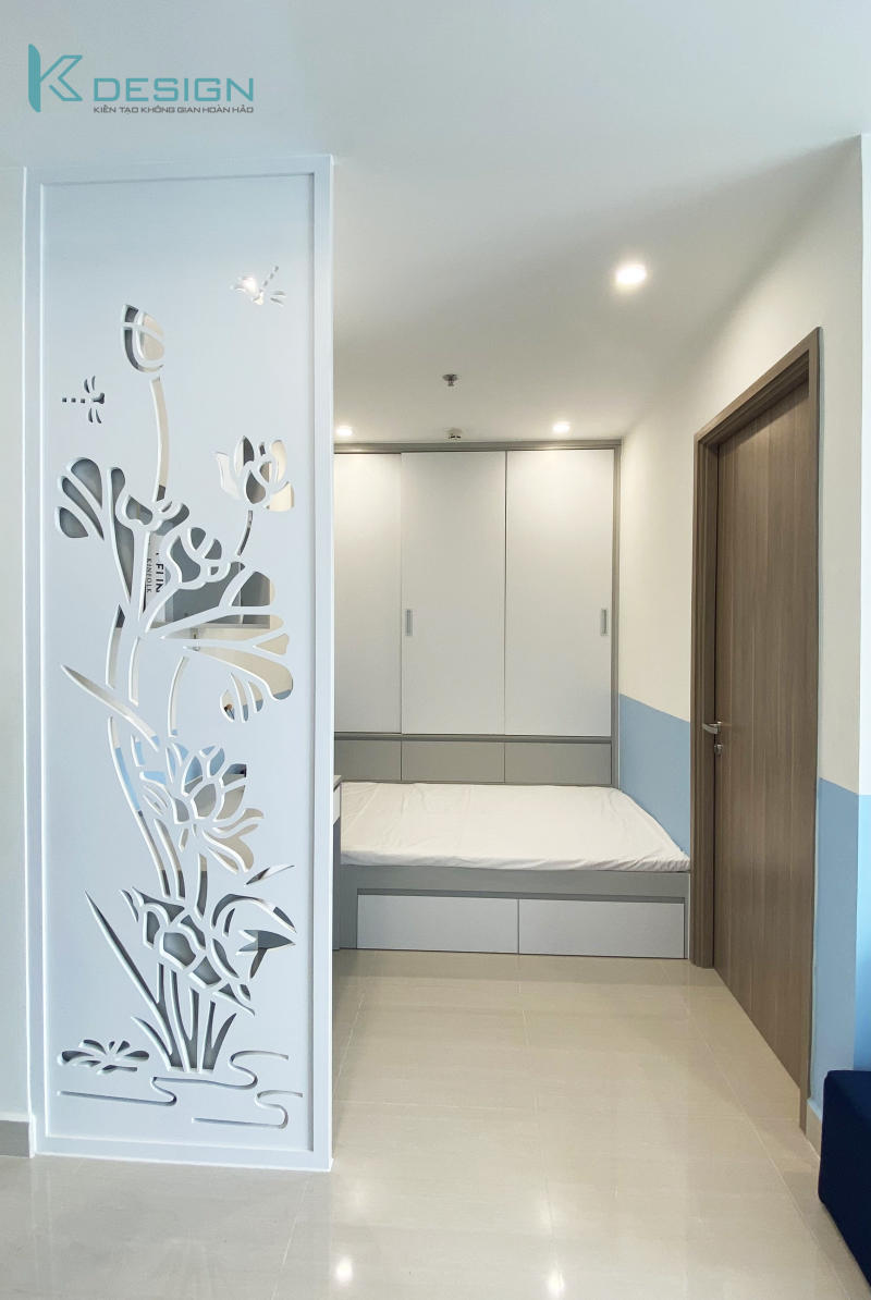 Dự án thi công nội thất căn hộ Vinhomes Grand Park 1 phòng ngủ + 1