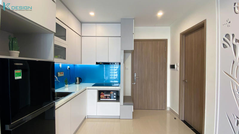 Dự án thi công nội thất căn hộ Vinhomes Grand Park 1 phòng ngủ + 1