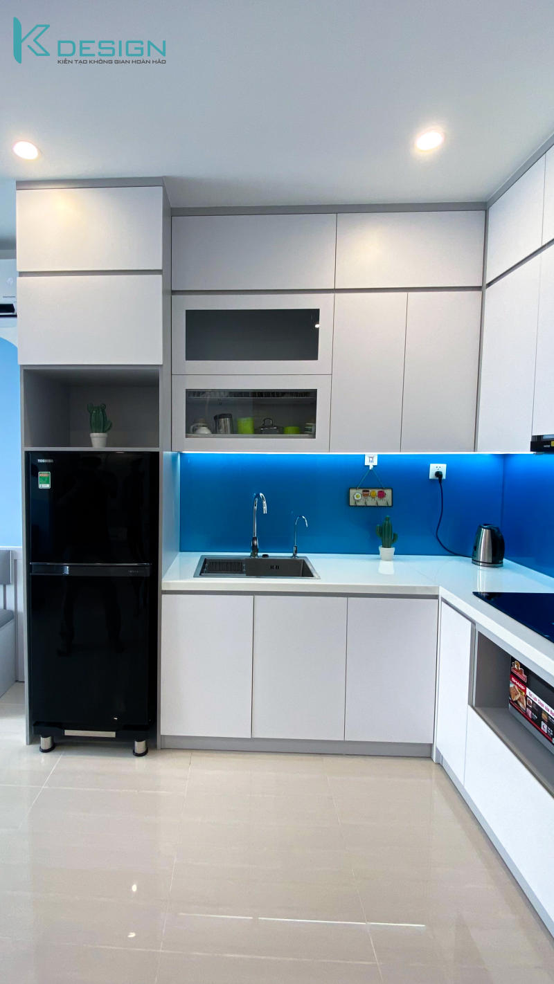 Dự án thi công nội thất căn hộ Vinhomes Grand Park 1 phòng ngủ + 1