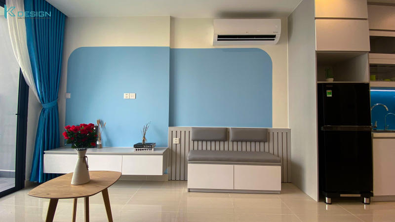 Dự án thi công nội thất căn hộ Vinhomes Grand Park 1 phòng ngủ + 1