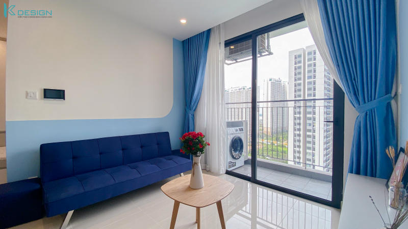 Dự án thi công nội thất căn hộ Vinhomes Grand Park 1 phòng ngủ + 1