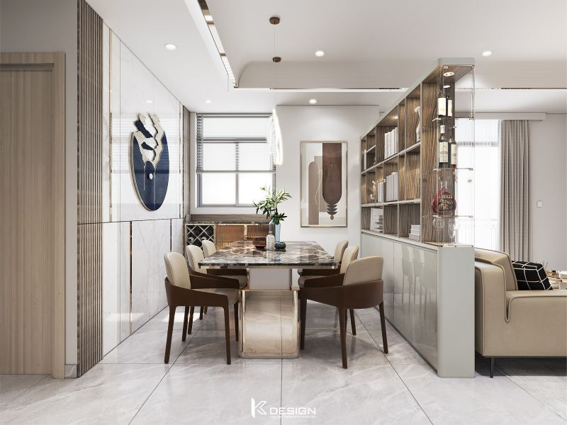 Dự án nội thất căn hộ luxury anh Diện quận 2