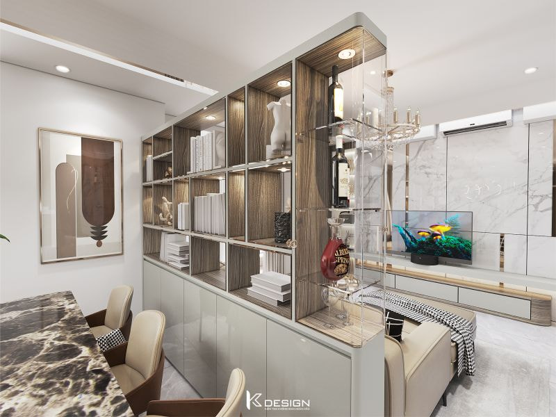 Dự án nội thất căn hộ luxury anh Diện quận 2