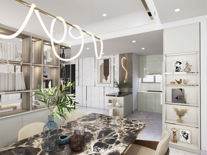 Dự án nội thất căn hộ luxury anh Diện quận 2