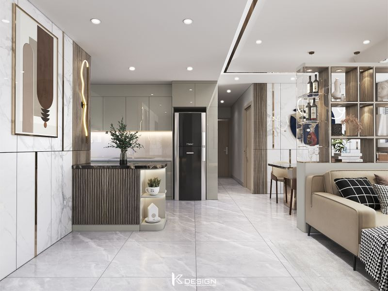 Dự án nội thất căn hộ luxury anh Diện quận 2