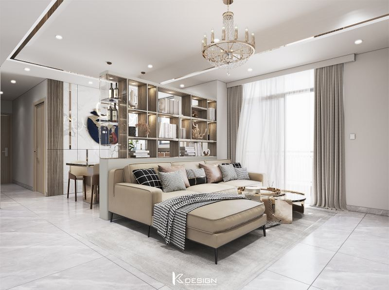 Dự án nội thất căn hộ luxury anh Diện quận 2