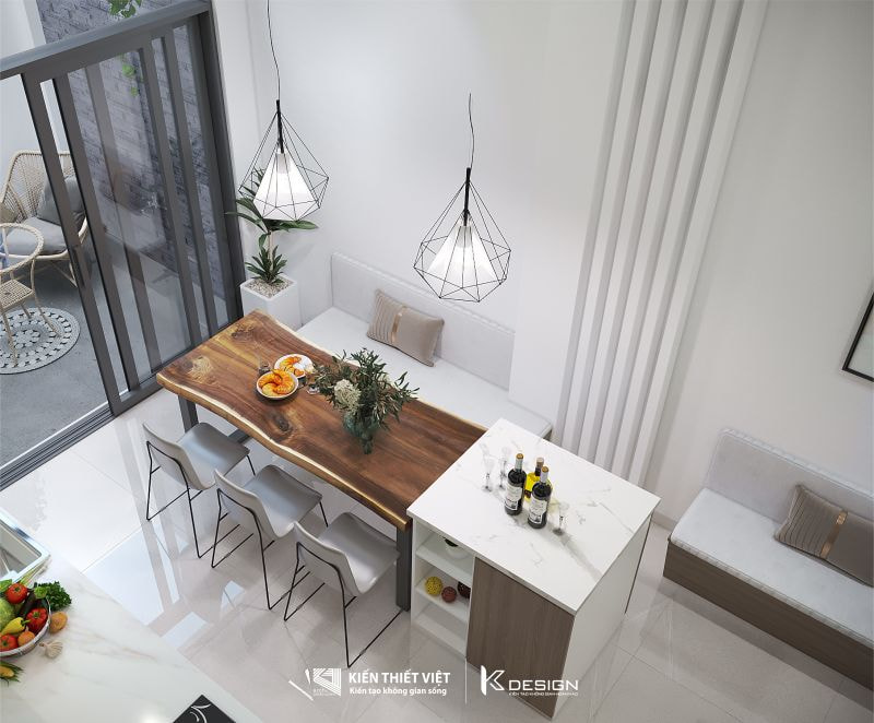 Dự án thiết kế nội thất nhà phố anh Quý Bình Thạnh