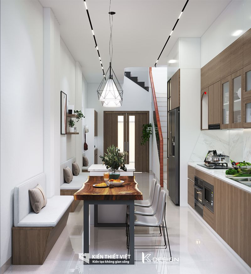 Dự án thiết kế nội thất nhà phố anh Quý Bình Thạnh