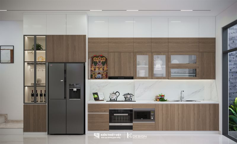 Dự án thiết kế nội thất nhà phố anh Quý Bình Thạnh