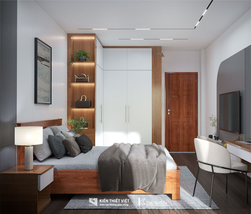 Dự án thiết kế nội thất nhà phố anh Quý Bình Thạnh