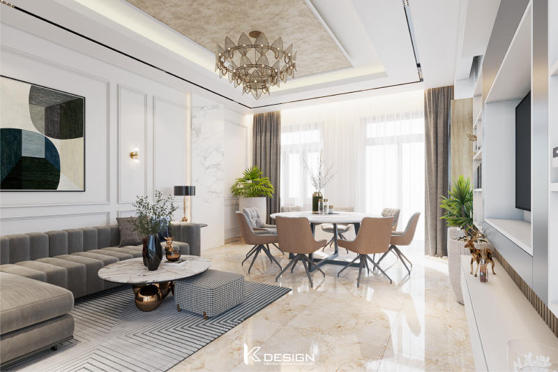 Dự án thiết kế nội thất nhà anh Phát