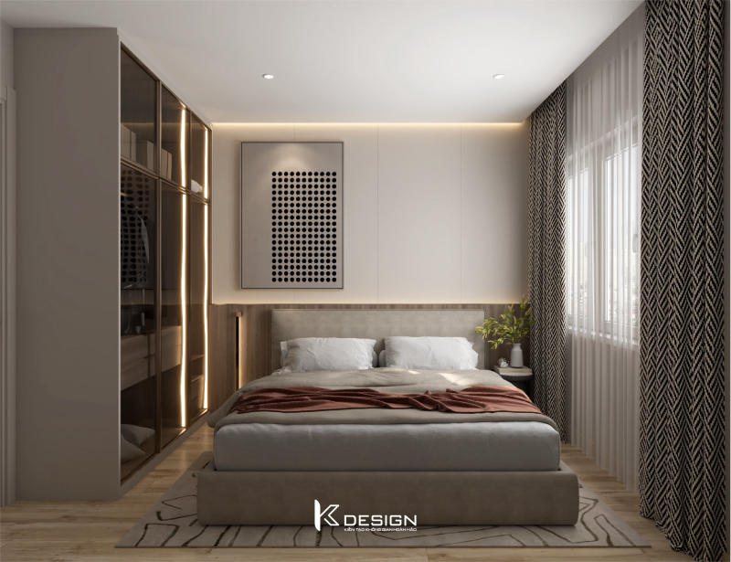 Thiết kế căn hộ hiện đại Modern Neutral