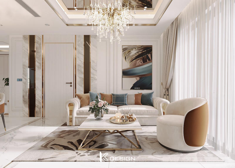 thiết kế nội thất căn hộ Horizon PMH