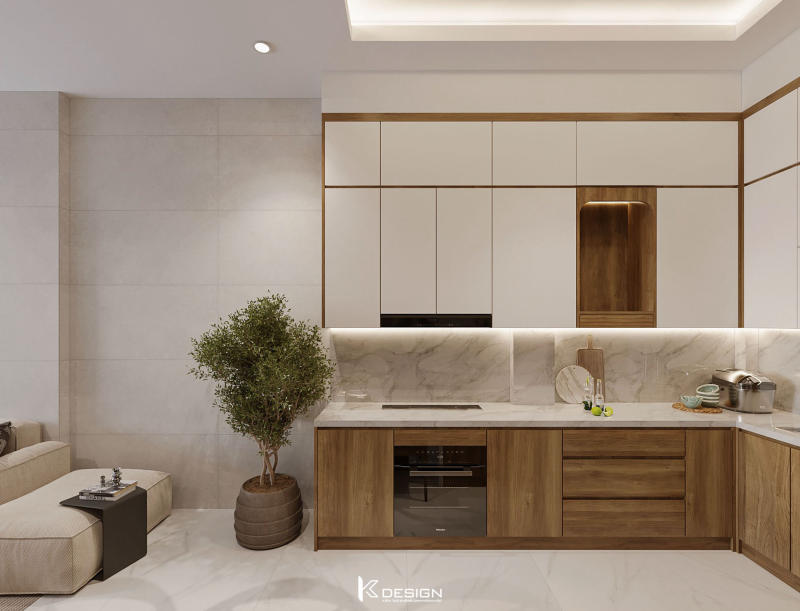 Thiết kế nội thất nhà chị Vy Bình Tân