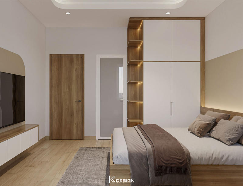 Thiết kế nội thất nhà chị Vy Bình Tân