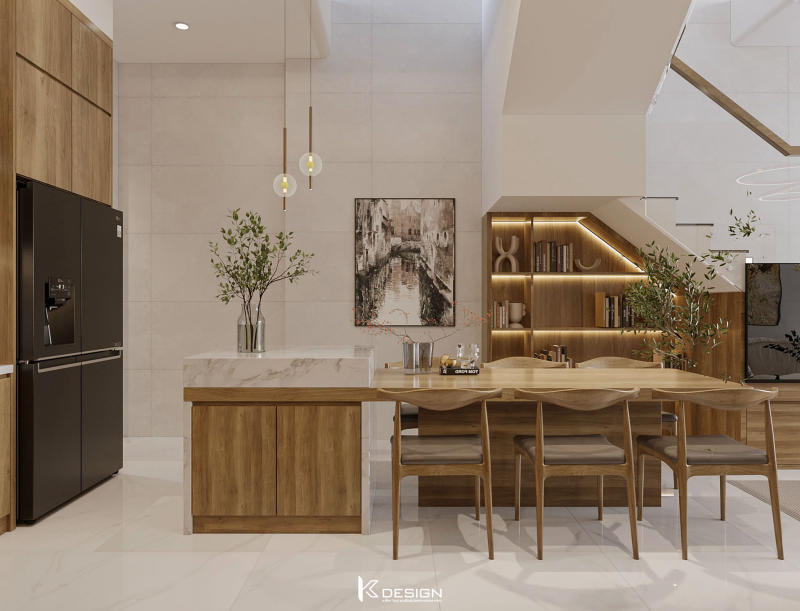 Thiết kế nội thất nhà chị Vy Bình Tân