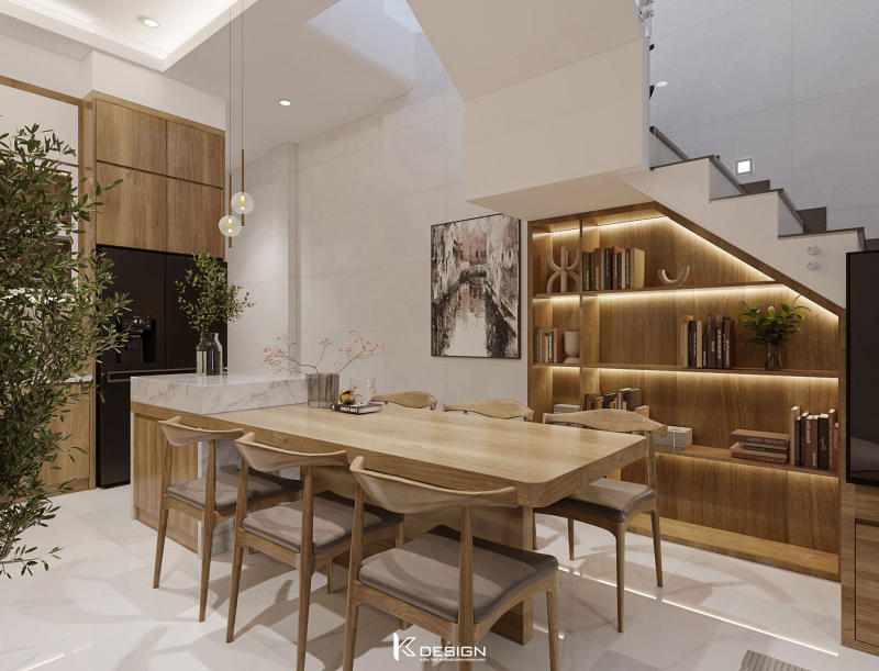 Thiết kế nội thất nhà chị Vy Bình Tân