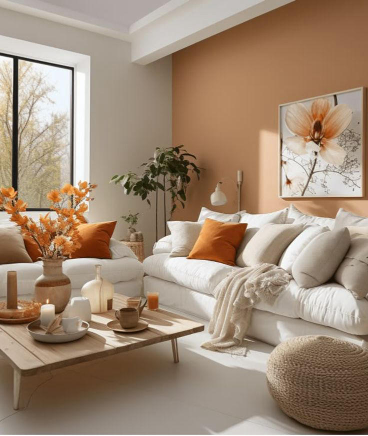 Cách phối màu nội thất vừa rộng vừa sang