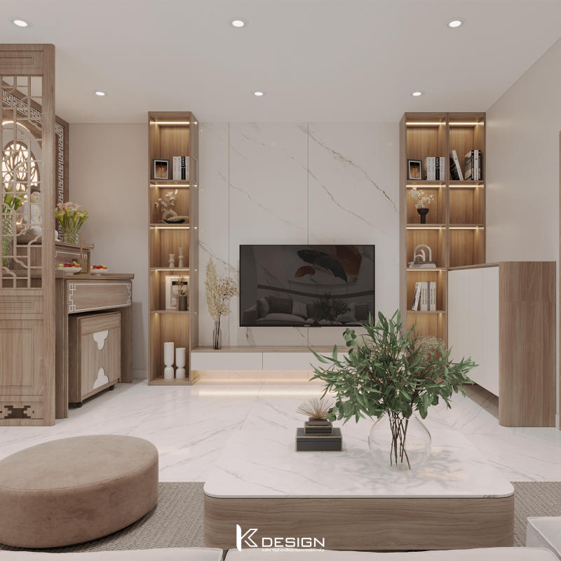 Thiết kế nhà anh Tiến gò vấp