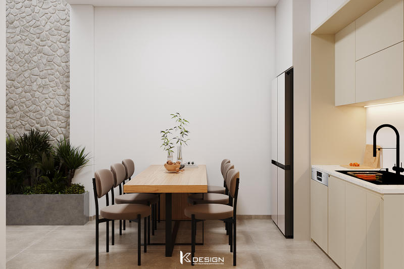 Thiết kế nội thất nhà anh Long phú nhuận