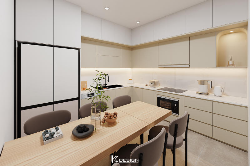 Thiết kế nội thất nhà anh Long phú nhuận