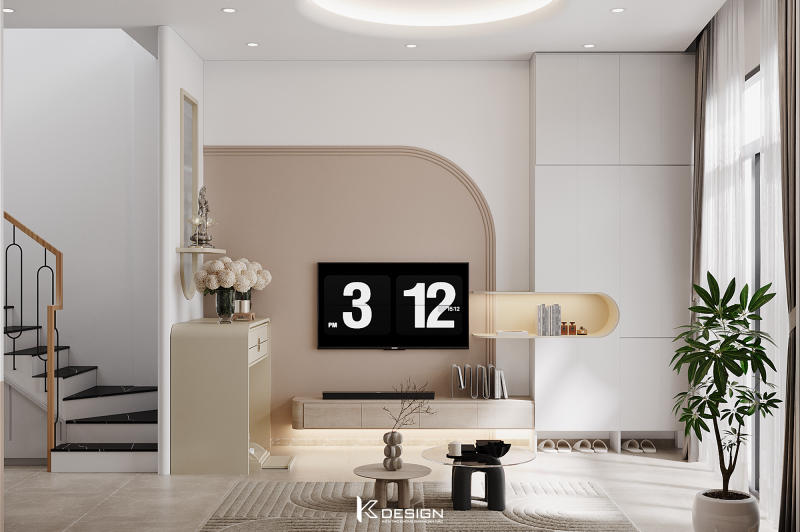 Thiết kế nội thất nhà anh Long phú nhuận