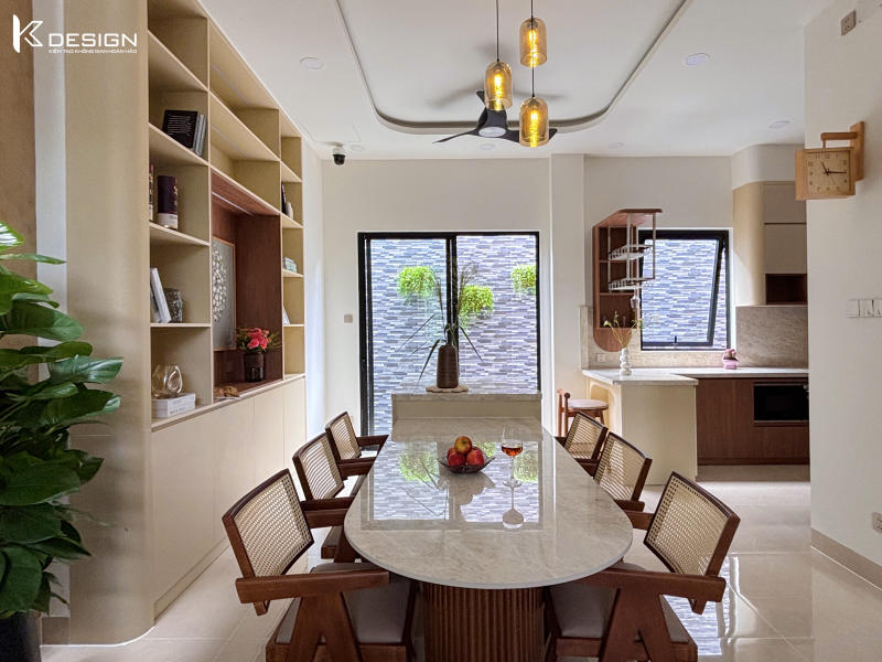 Thực tế thi công nhà chị Trang nhà bè