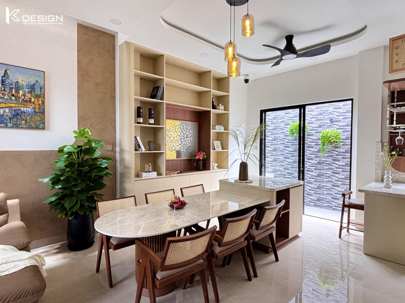 Thực tế thi công nhà chị Trang nhà bè