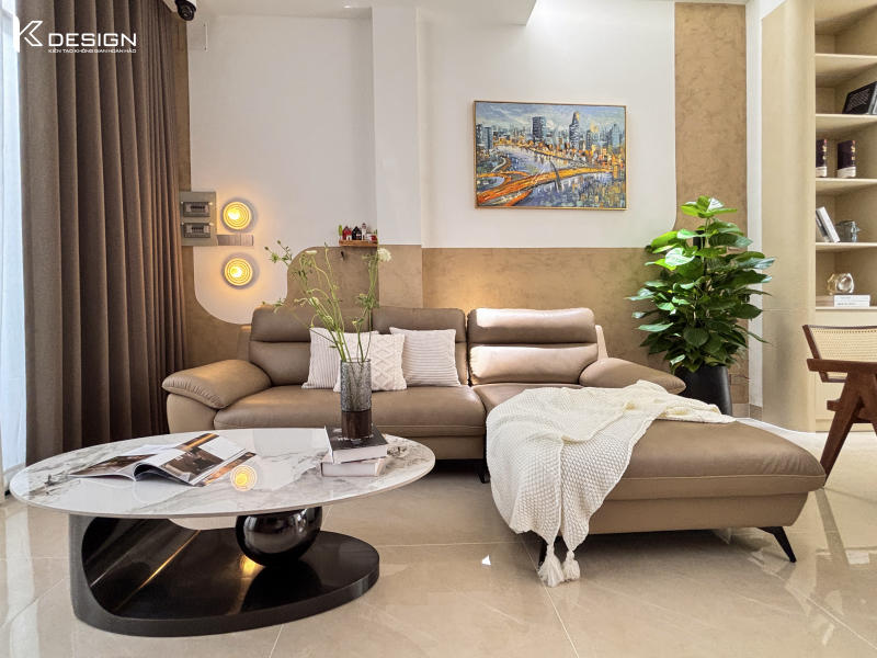 Thực tế thi công nhà chị Trang nhà bè