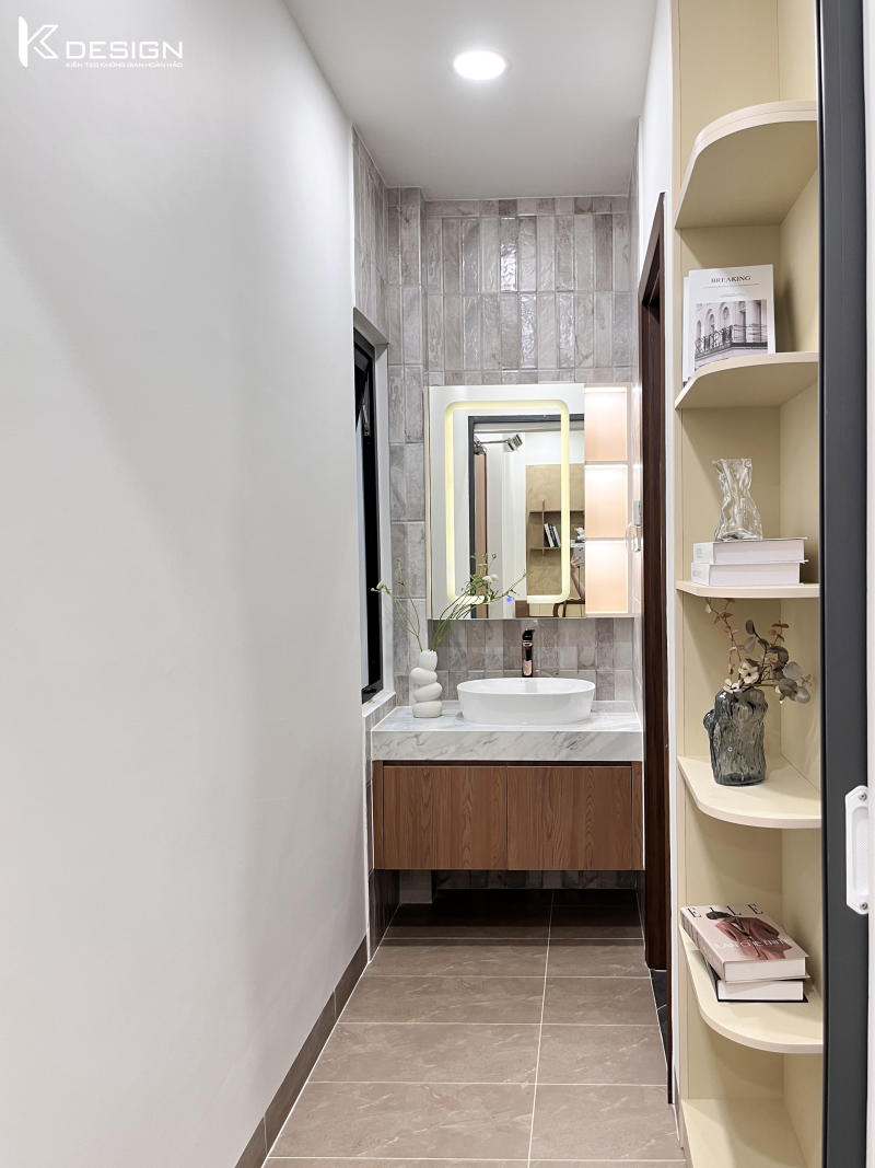 Thực tế thi công nhà chị Trang nhà bè