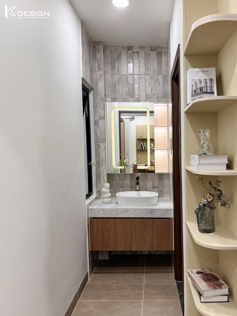 Thực tế thi công nhà chị Trang nhà bè