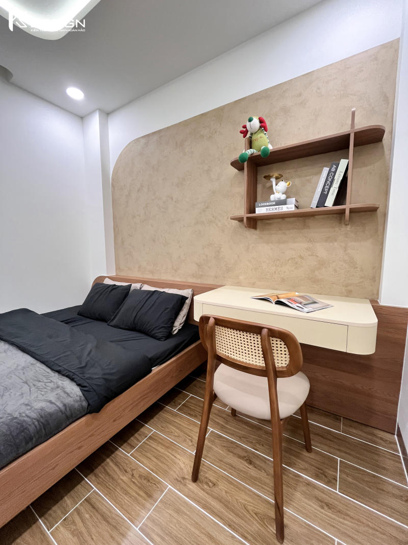 Thực tế thi công nhà chị Trang nhà bè