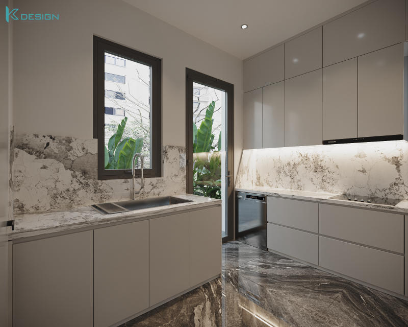 Thiết kế nhà chị Trinh Mizukipark