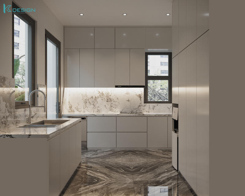 Thiết kế nhà chị Trinh Mizukipark